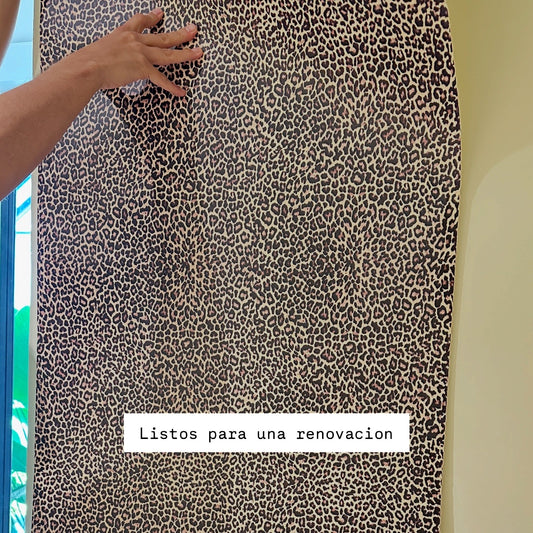 Papel tapiz Cheeta - 250 cm alto x 66 cm ancho | Cubre 1.5 mt2