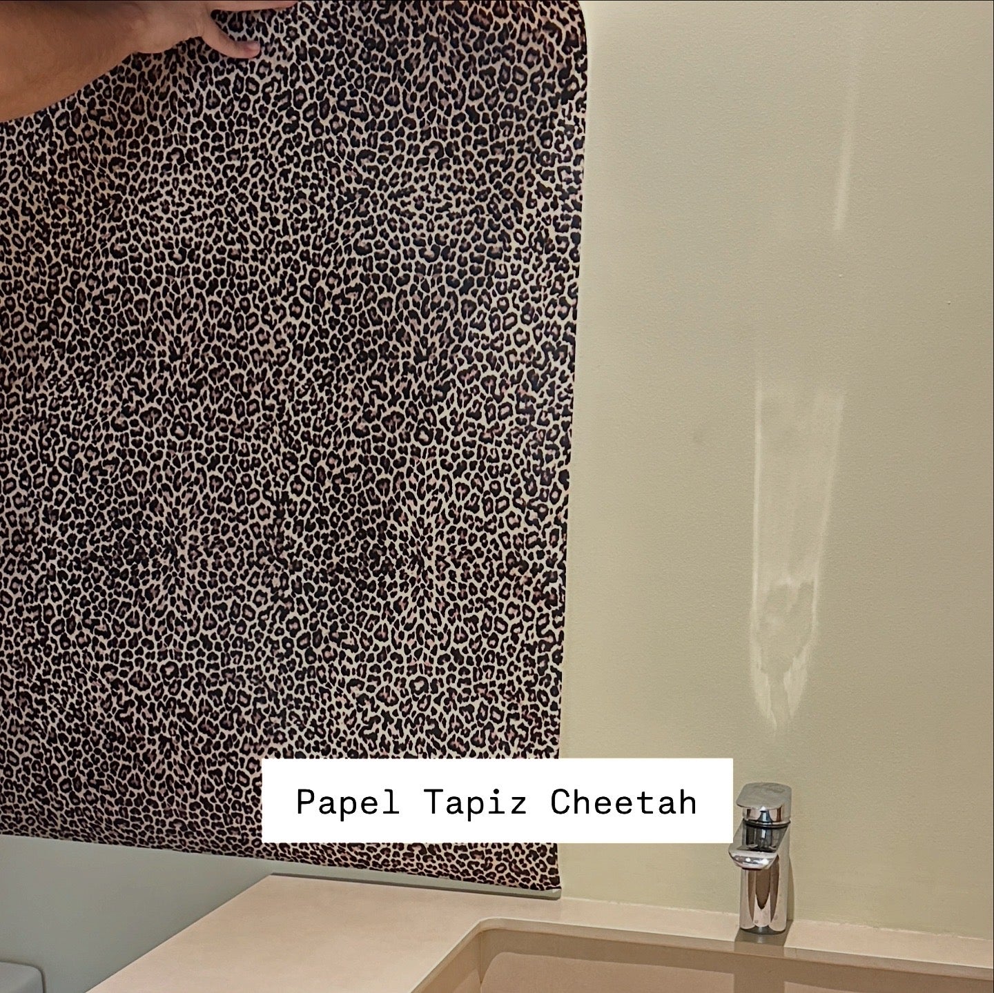Papel tapiz Cheeta - 250 cm alto x 66 cm ancho | Cubre 1.5 mt2