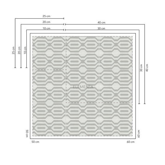 Alamos Baldosas 20x20 cm - 20 unidades / cubre 0,8 mt2
