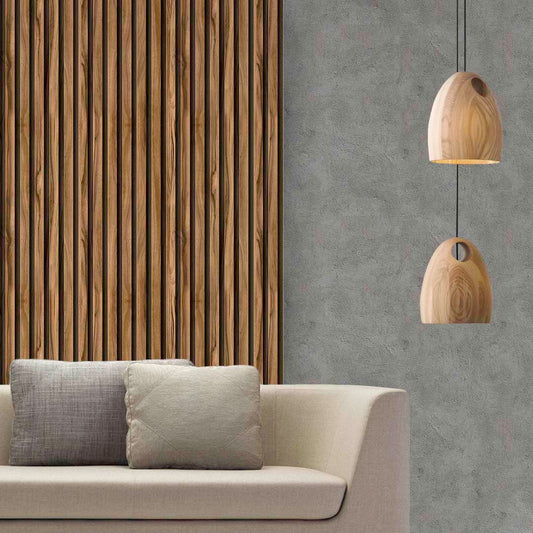 Listones en Madera Macadamia - Rollo 250 cm alto x 60 cm ancho | Cubre 1.5 mt2
