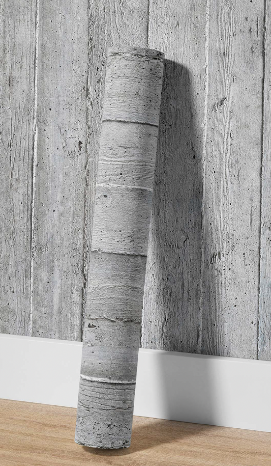 Listones Concreto - Rollo 250 cm alto x 60 cm ancho | Cubre 1.5 mt2
