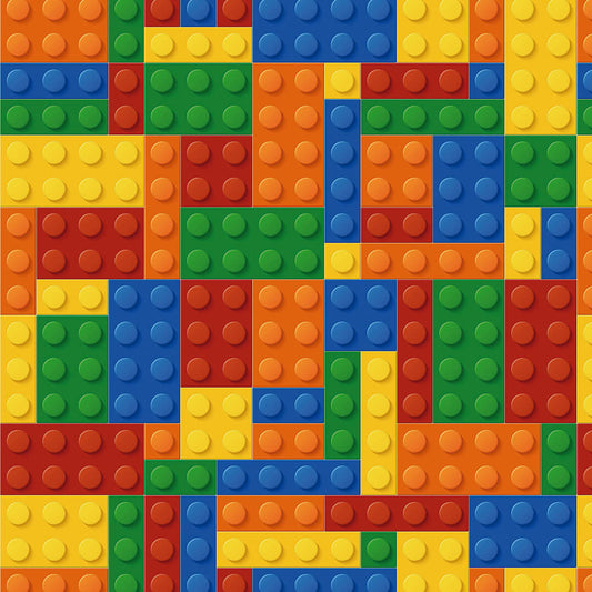Papel tapiz Infantil Tetris - Rollo 250 cm alto x 60 cm ancho | Cubre 1.5 mt2