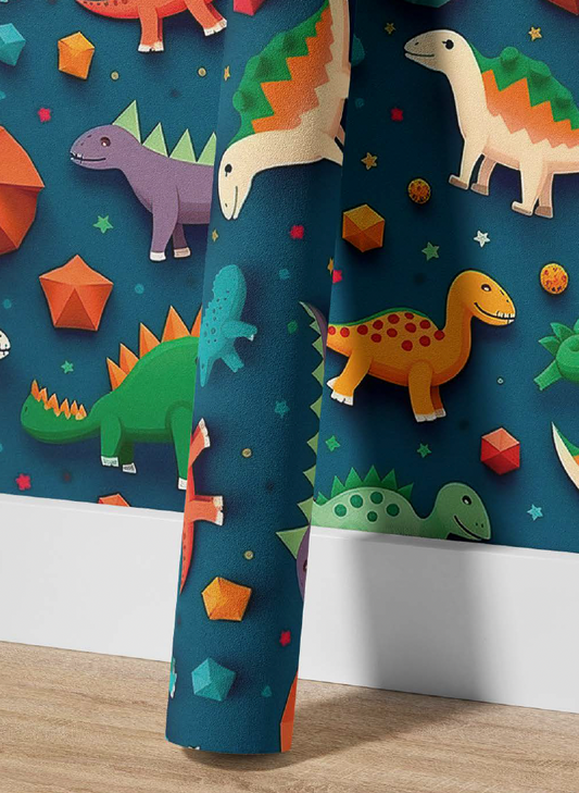 Papel tapiz Infantil Dino - Rollo 250 cm alto x 60 cm ancho | Cubre 1.5 mt2