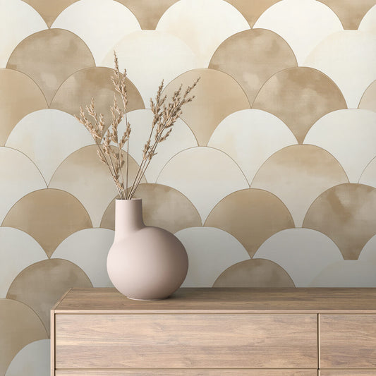Ondas elegantes - 250 cm alto x 60 cm ancho | Cubre 1.5 mt2