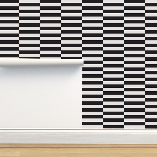 Papel Tapiz Lineas Bien  | Rollo  240 cm alto x 60 cm ancho  |  1 unidad |  Cubre 1,4 mt2