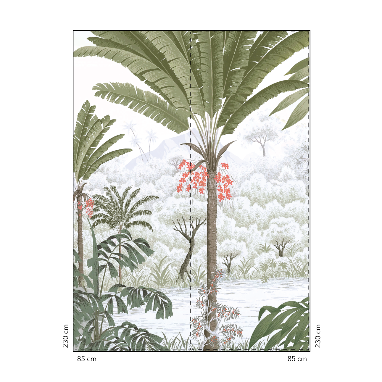 Papel Tapiz Natura - Rollo en vinilo