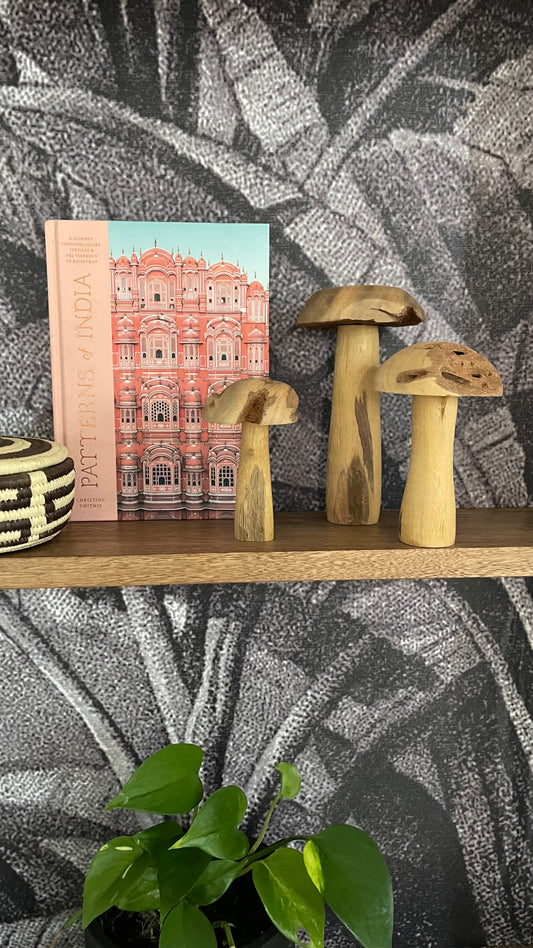 Papel Tapiz Mural Tropico Grises - Rollo en vinilo