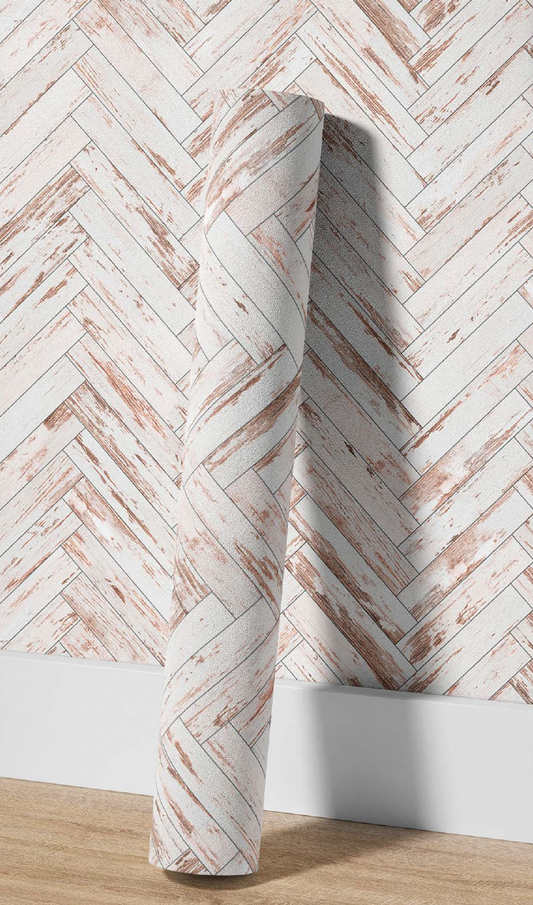 Madera Ojo de Pez -Rollo 250 cm alto x 60 cm ancho | Cubre 1.5 mt2