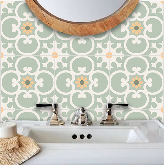 Alcacer Baldosas 25x25 cm - 20 unidades / cubre 1,2 mt2