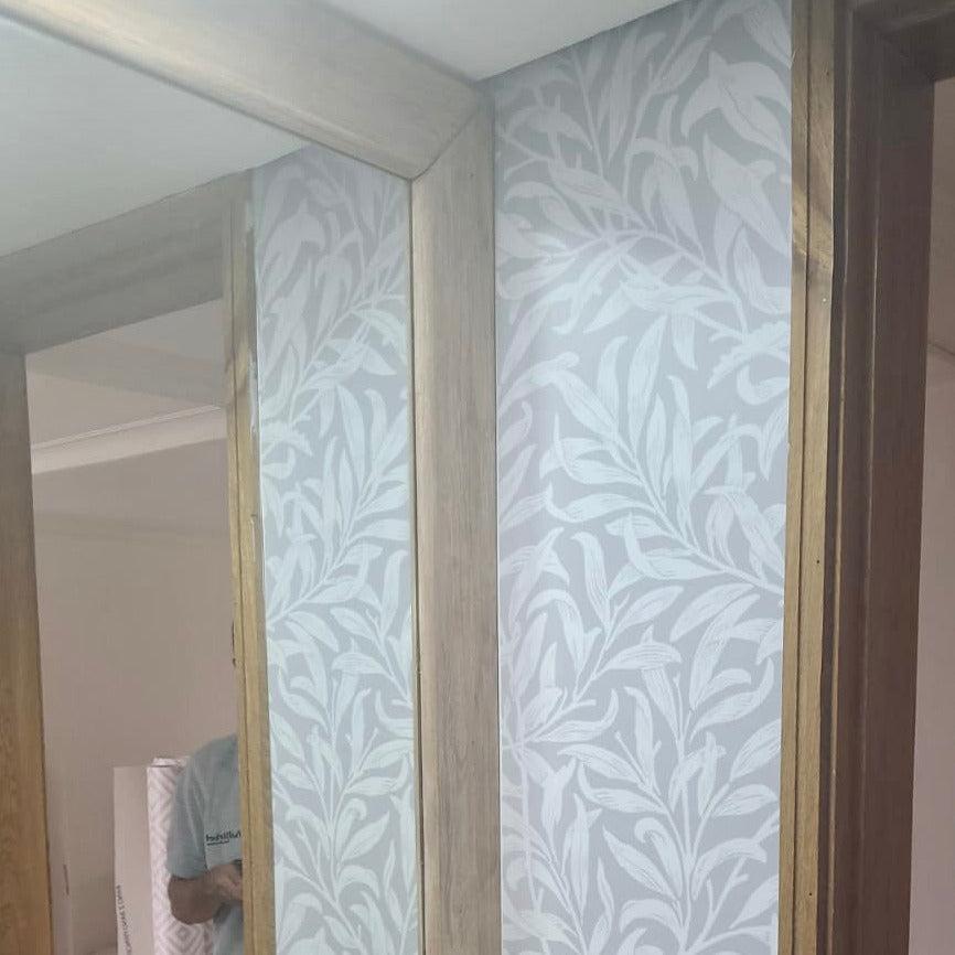 Papel Tapiz Hojas - 240 cm alto x 60 cm ancho
