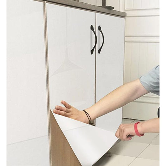 Vinilo adhesivo para muebles color blanco 3 metros x 60 cm