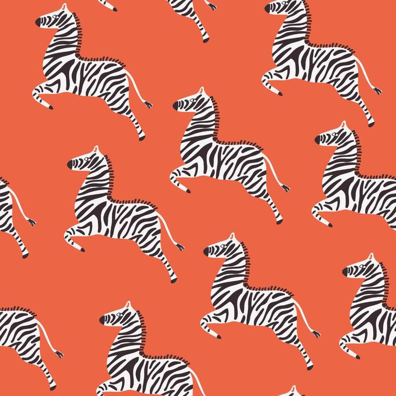 Zebrasss Papel Tapiz - 240 cm alto x 60 cm ancho