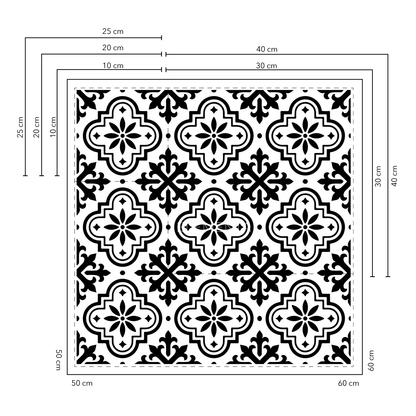 Azulejo Baldosas 10x10 cm - 20 unidades / cubre 0,2 mt2