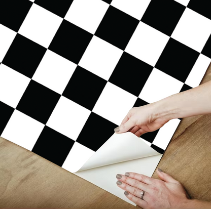 Checkers S Vinilo Adhesivo en rollo