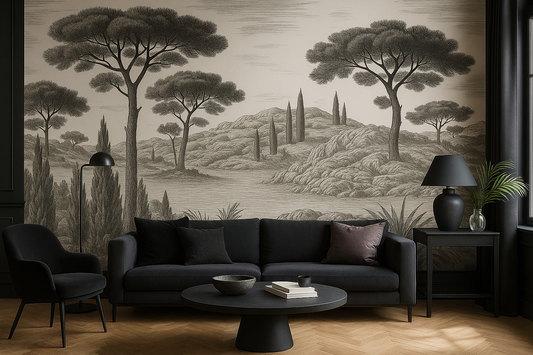 Mural Bosque en Sombra | 235cm altura x 140 cm ancho