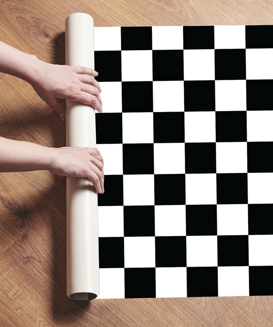 Checkers S Vinilo Adhesivo en rollo