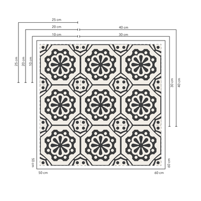 Chem Baldosas  10x10 cm - 20 unidades / cubre 0,2 mt2