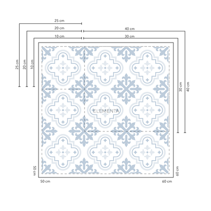 Chiquiza Baldosas 25x25 cm - 20 unidades / cubre 1,25 mt2