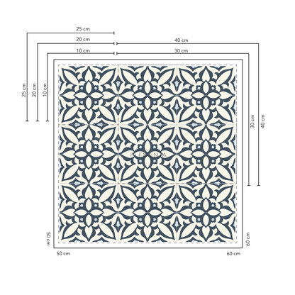 Chivata Baldosas 20x20 cm - 20 unidades/ cubre 0,8 mt2