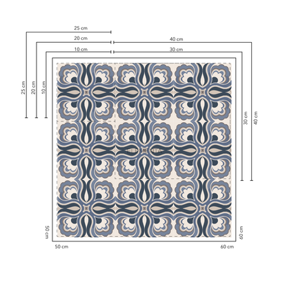 Chivor baldosas 25x25 cm - 20 unidades / cubre 1,25 mt2