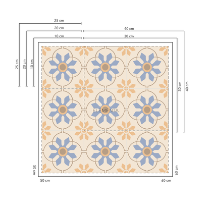 Morocco Adhesive Tiles | 20 units