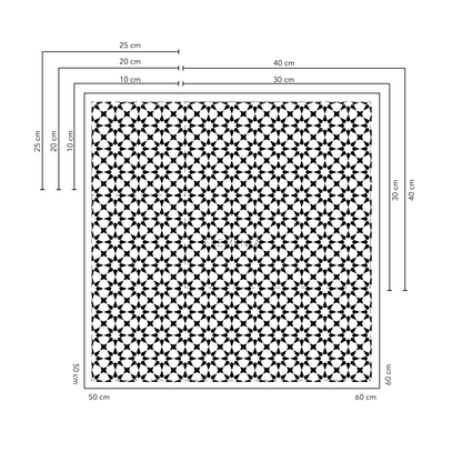Condeixa Baldosas  10x10 cm - 20 unidades / cubre 0,2 mt2