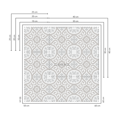 Espinho Baldosas 10x10 cm - 20 unidades / cubre 0,2 mt2