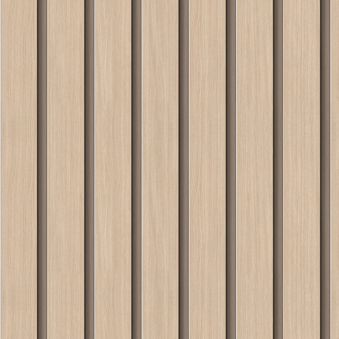 Listones en Madera Avena - 250 cm alto x 60 cm ancho | Cubre 1.5 mt2