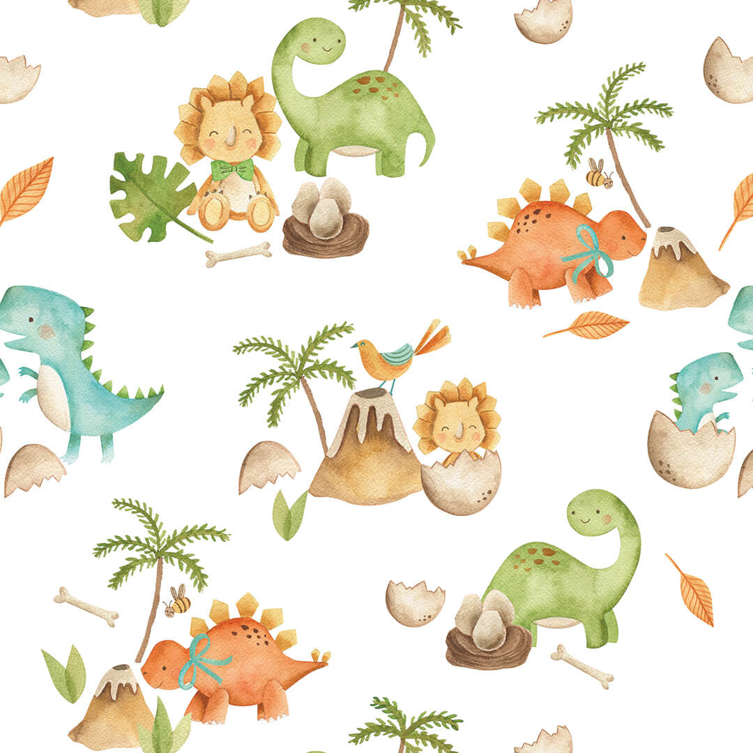 Papel tapiz Infantil Estellas Dino Leon - Rollo 250 cm alto x 60 cm ancho | Cubre 1.5 mt2