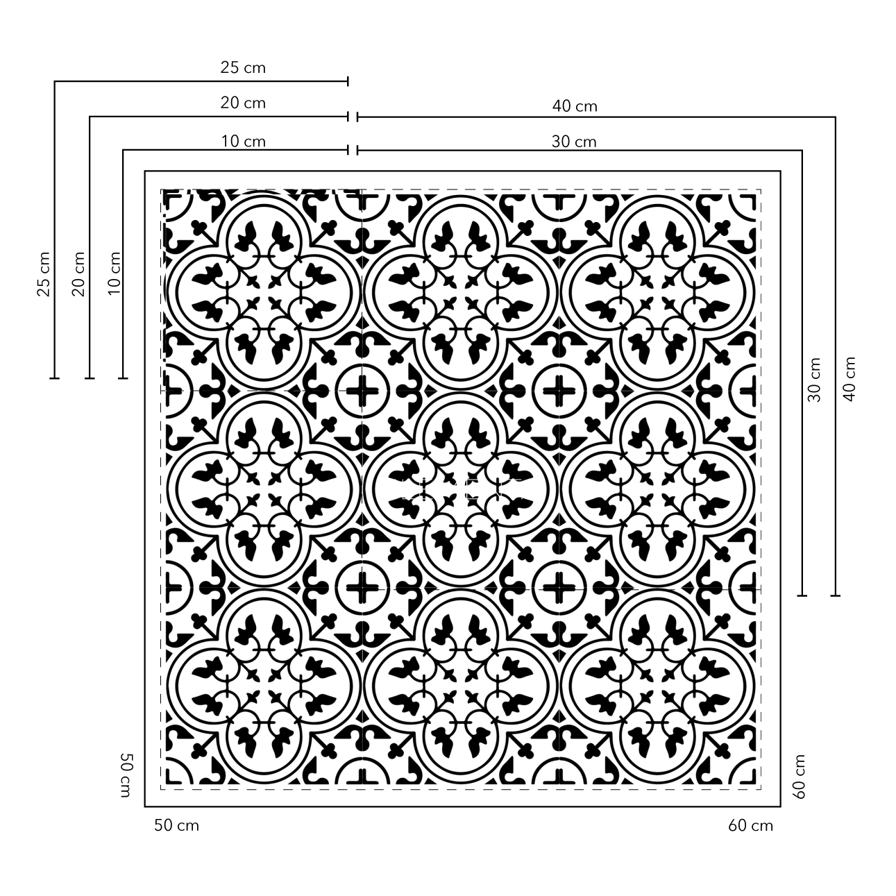 Festin Baldosas 30x30 cm - 20 unidades / cubre 1,8 mt2