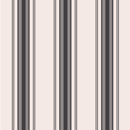 Papel Tapiz Lineas Polo |  Negro  |  240 cm alto x 60 cm ancho  |  1 unidad |  Cubre 1,4 mt2