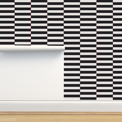 Papel Tapiz Lineas Bien  | Rollo  240 cm alto x 60 cm ancho  |  1 unidad |  Cubre 1,4 mt2