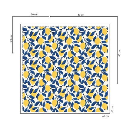 Limones Baldosas 25x25 cm - 20 unidades / cubre 1,2 mt2