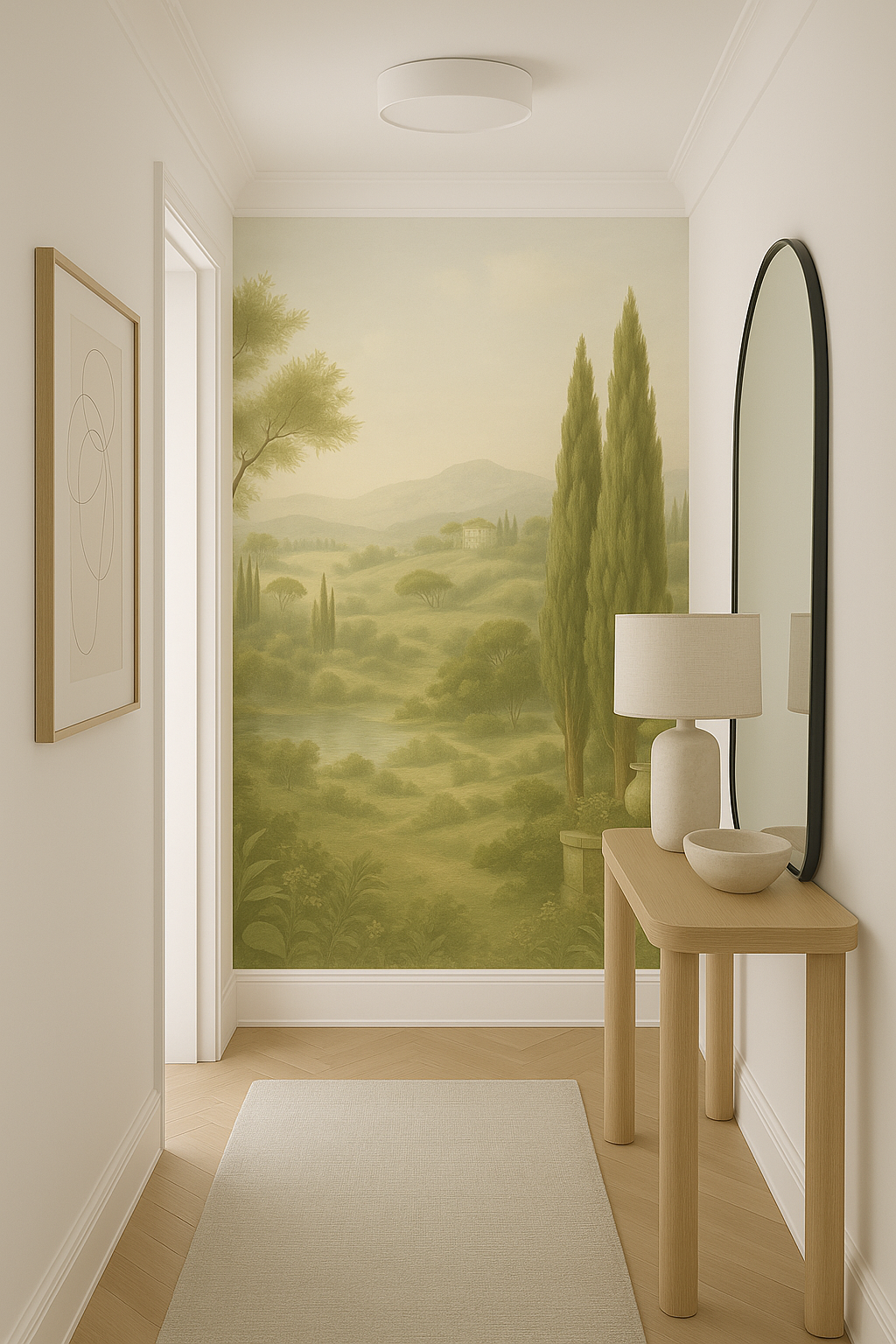 Mural Refugio Verde | 235cm altura x 140 cm ancho