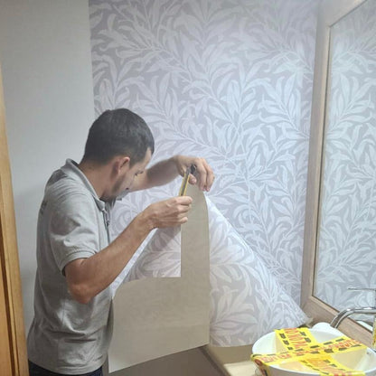 Papel Tapiz Hojas - 240 cm alto x 60 cm ancho