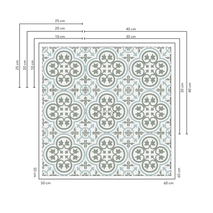 Alandroal Baldosas  10x10 cm - 20 unidades / cubre 0,2 mt2