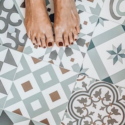 Decorative Vinyl - Tiles in Set - 20 UNITS