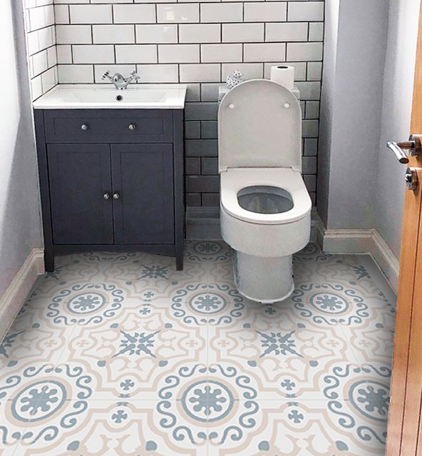 Campohermoso 10x10 cm - 20 units for floors / covers 0.2 m2