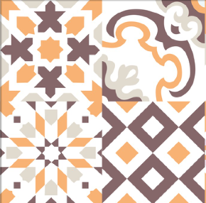 Decorative Vinyl - Tiles in Set - 20 UNITS