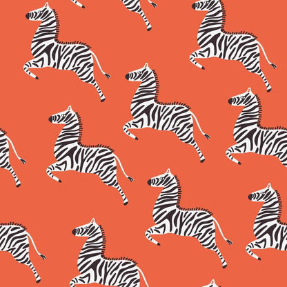 Zebrasss Papel Tapiz - 240 cm alto x 60 cm ancho