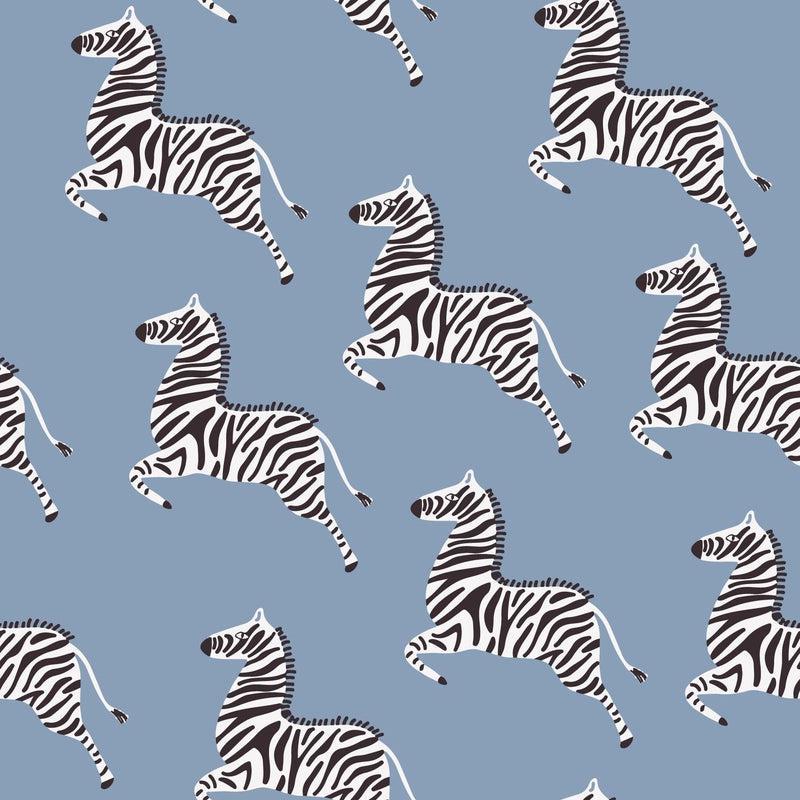 Zebrasss Papel Tapiz - 240 cm alto x 60 cm ancho