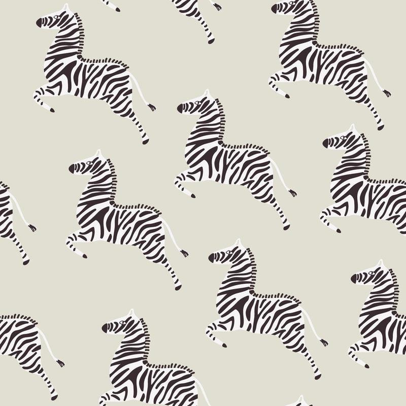 Zebrasss Papel Tapiz - 240 cm alto x 60 cm ancho