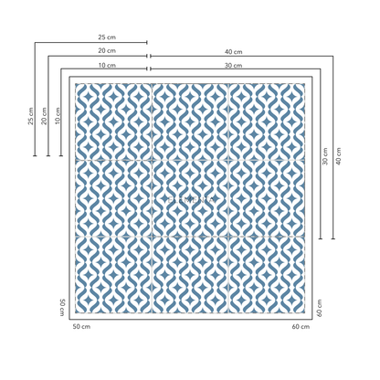 Almada 30x30 cm - 20 unidades para pisos / cubre 1,8 mt2