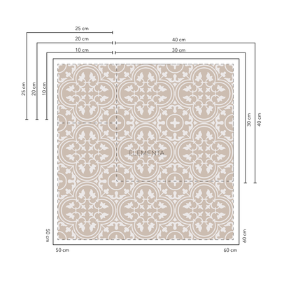 Babel 10x10 cm - 20 unidades para pisos / cubre 0,2 mt2