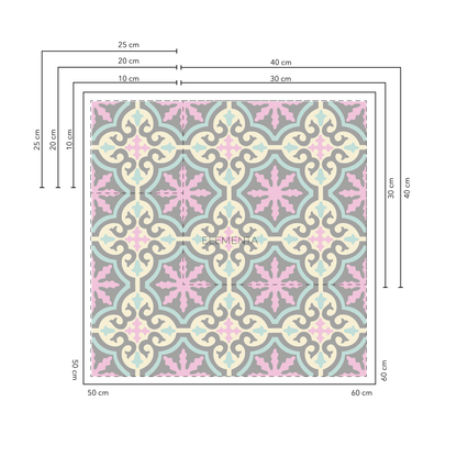 Belén 10x10 cm - 20 unidades para pisos / cubre 0,2 mt2